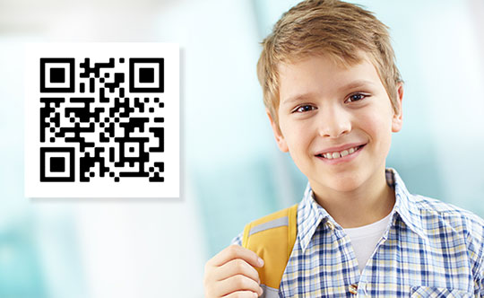 FlexSchools QR codes.
