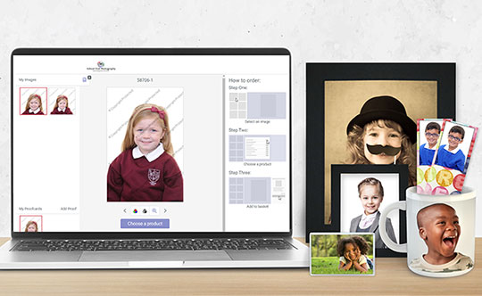 Online store demonstration.